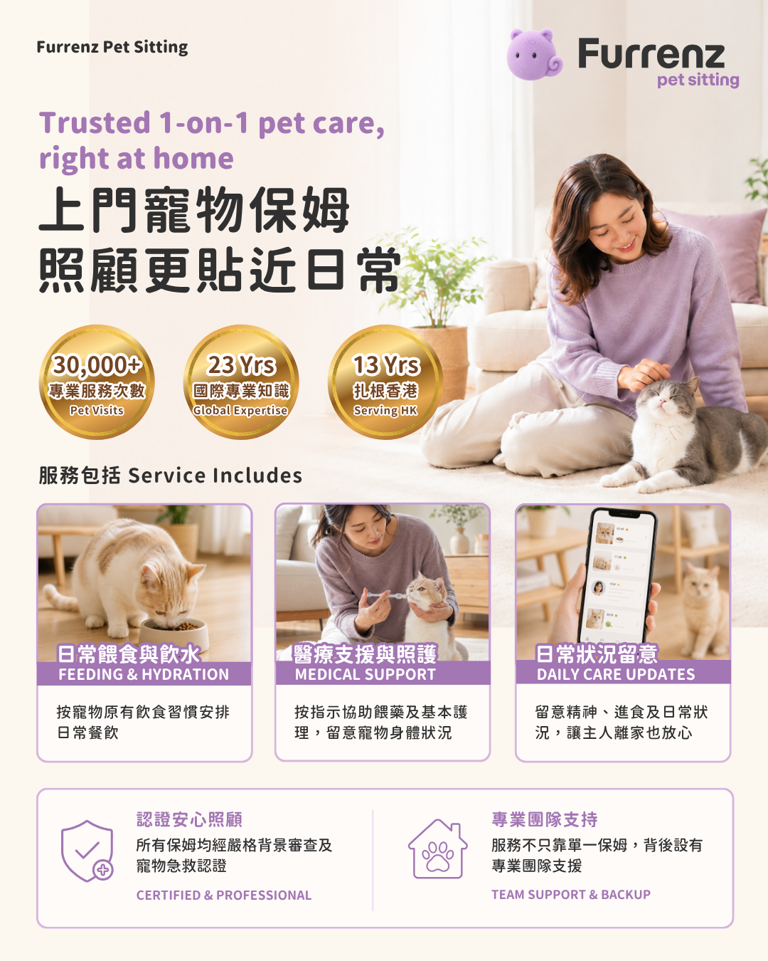 Total Peace of Mind: Why Professional In-Home Pet Sitting is Best for Your Pet
