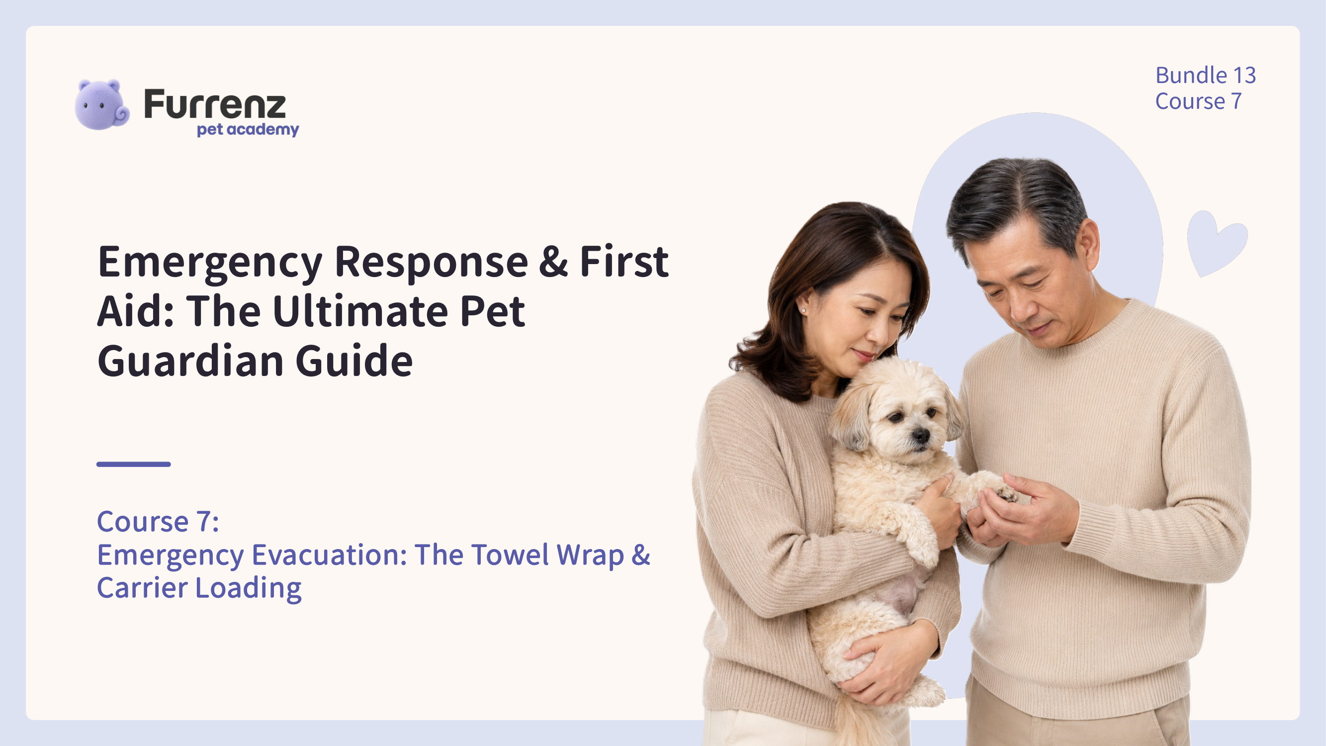 Emergency Evacuation: The Towel Wrap & Carrier Loading