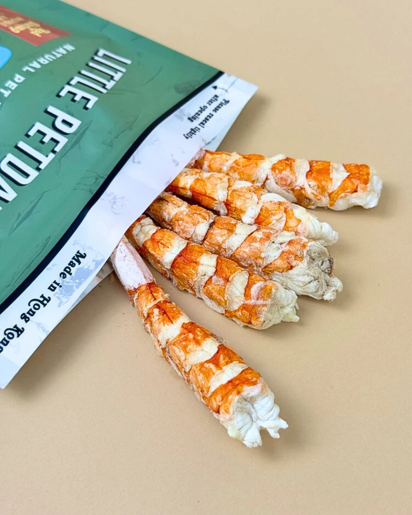 Premium Argentinian Sashimi-Grade Red Shrimp Freeze-Dried Pet Treats (Made in Hong Kong)