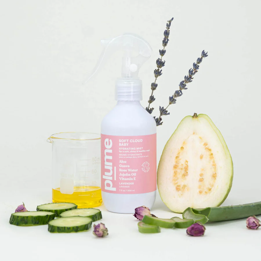 Plume Care Soft Cloud Lavender & Rose Water Leave-in Conditioner