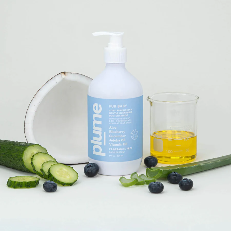 Plume Care: Pure & Gentle Fragrance-Free Pet Shampoo
