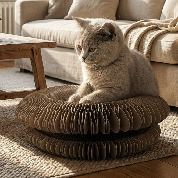Expand & Flex Cat Scratch & Play Toy