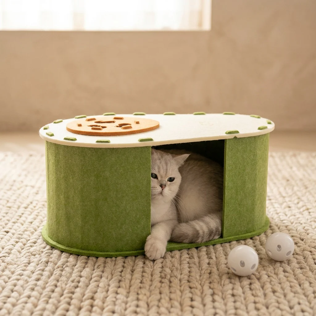 Avo-Cat-O: The Ultimate 3-in-1 Hide, Play & Nap Sanctuary