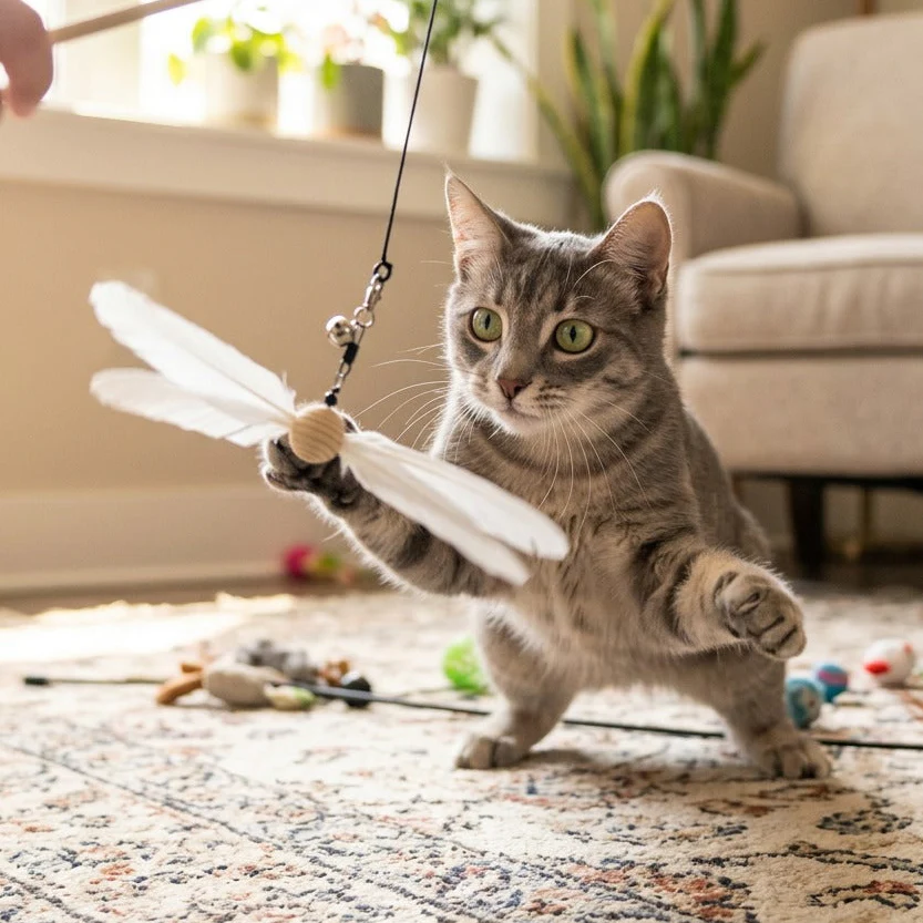 Cockatoo Helicopter Spinner Feather Attachments