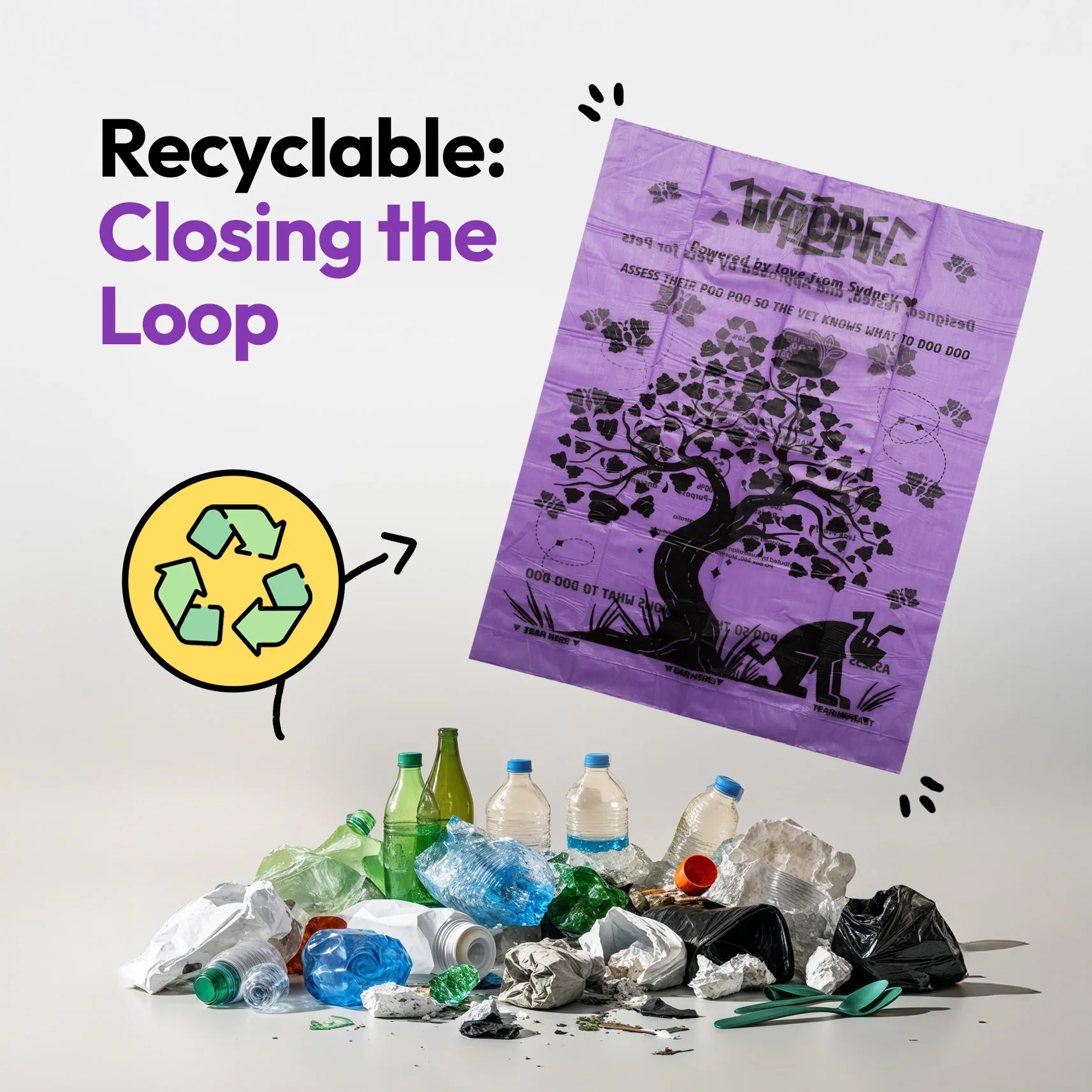 Poop & Go Recycled Poop Bags