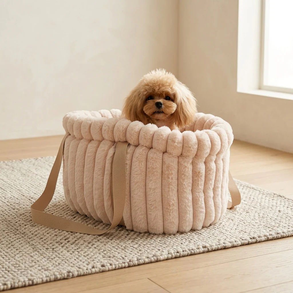 Corduroy Calming Dog Carrier