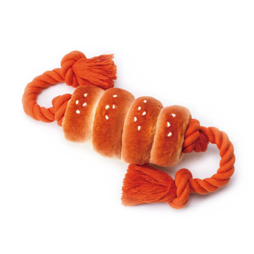 Furrenz x Hong Kong Retro Snack Sausage Bun (L) Tug Toy