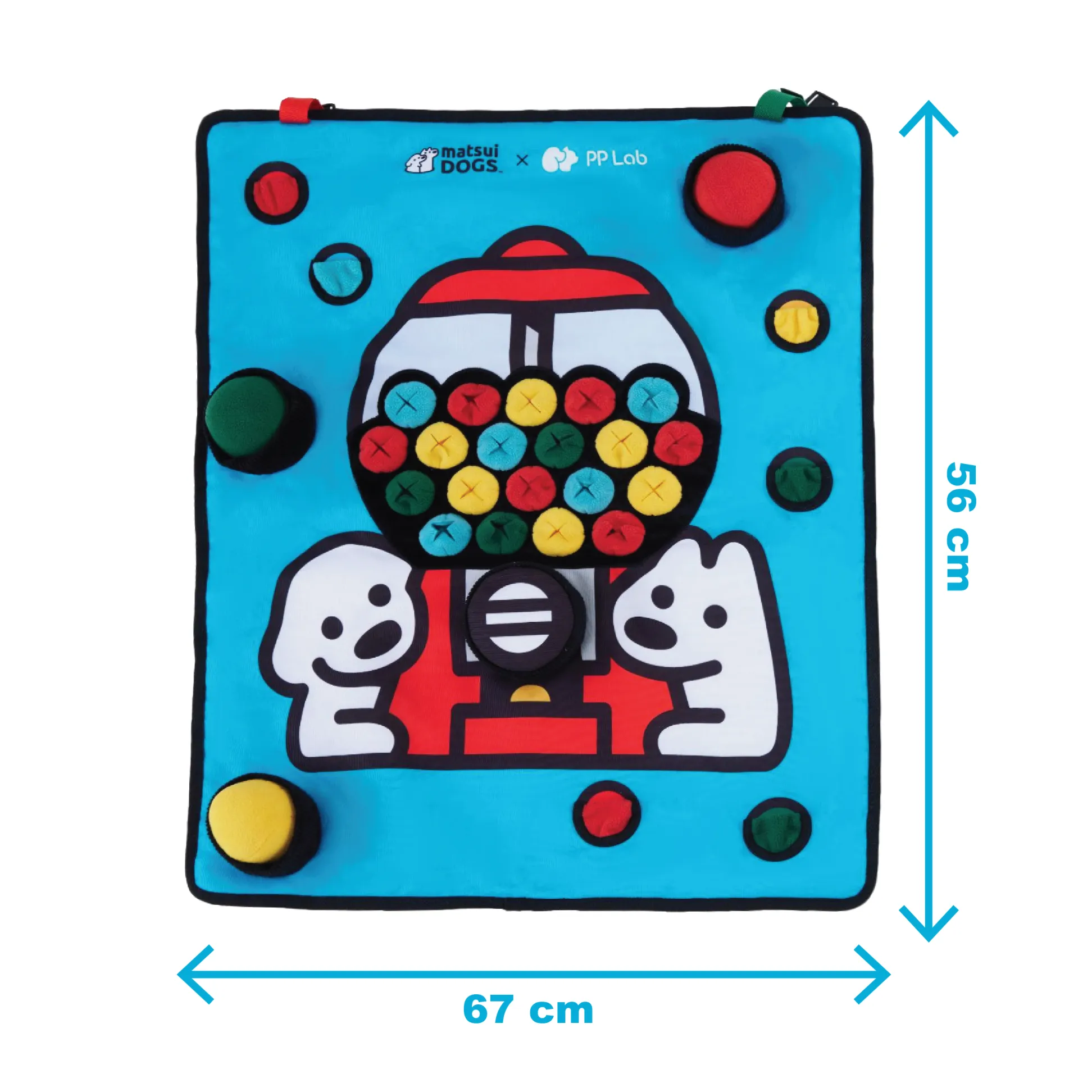 Furrenz x matsui DOGS x PP Lab | matsui DOGS Playmat (Deluxe) Sniffing Toy