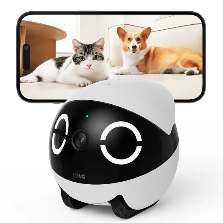 Enabot ROLA Mini Smart Roving Pet Entertainment & Monitoring Robot