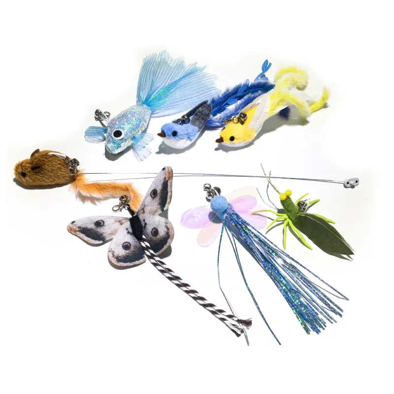 Enabot ROLA Mini Interactive Cat Teaser Accessory Set (7-in-1 Bundle)