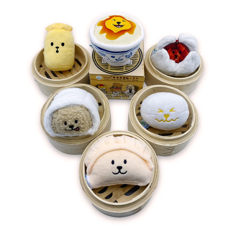 Woof² Hong Kong Dim Sum Series Pet Toy Blind Box