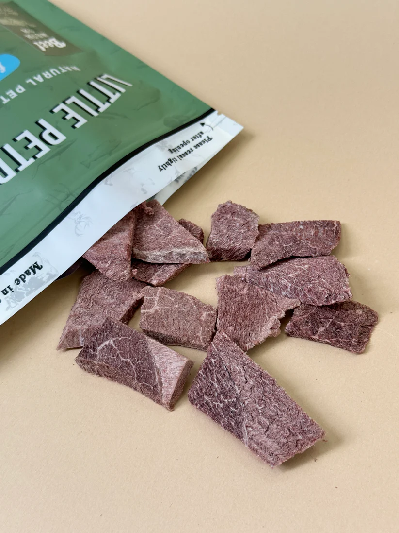 New Zealand Grass-Fed Beef Rump Freeze-Dried Slices Pet Treats
